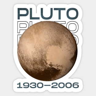 RIP Pluto 2006 Sticker